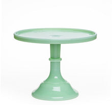 Load image into Gallery viewer, Jadeite Glass Cake Stand
