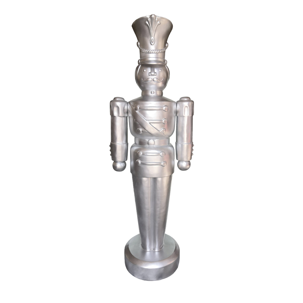 Silver Monochromatic Toy Soldier