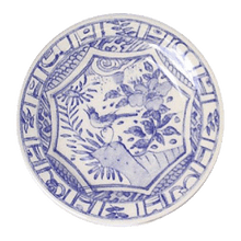 Load image into Gallery viewer, Oiseau Bleu Dinner Plate by Gien
