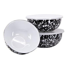 Load image into Gallery viewer, Splatterware Mixing Bowls By Golden Rabbit
