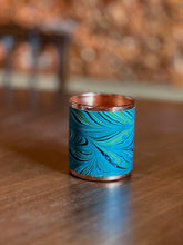 Load image into Gallery viewer, Blues Marble Pencil Cup by Shandell&#39;s
