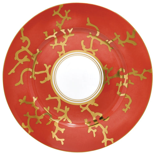 Cristobal Coral Dessert Plate By Raynaud