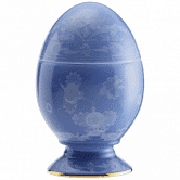 Oriente Italiano Small Pervinca Covered Egg by Ginori 1735