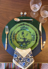 Load image into Gallery viewer, Ginori 1735 Oriente Italiano Malachite Dinner Plate
