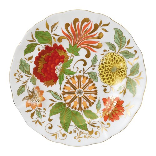 Indian Summer Accent Plate By Royal Crown Derby
