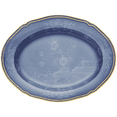Ginori 1735 Oriente Italiano Pervinca Oval Flat Platter