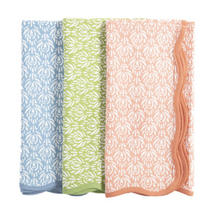 Load image into Gallery viewer, Peacock Napkins by Amanda Lindroth - Set of 4

