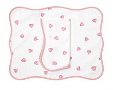 Load image into Gallery viewer, D. Porthault Coeurs Placemats and Napkins
