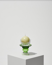 Load image into Gallery viewer, Reversible Green Candle Holder By Opaline Atelier
