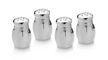 Load image into Gallery viewer, Silver Plate Individual Salt and Peppers by Empire Silver - Two Pairs
