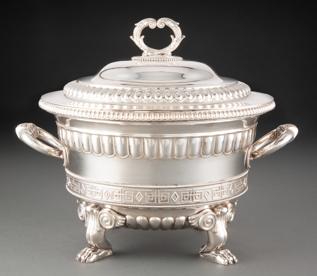 Antique Silver-plated Tureen