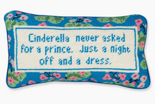 Load image into Gallery viewer, Cinderella Needlepoint Pillow
