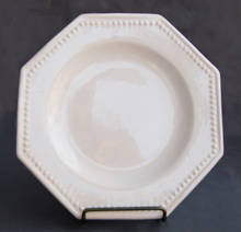 Load image into Gallery viewer, Octagonal Pearl Plate by Bourg Joly Malicorne
