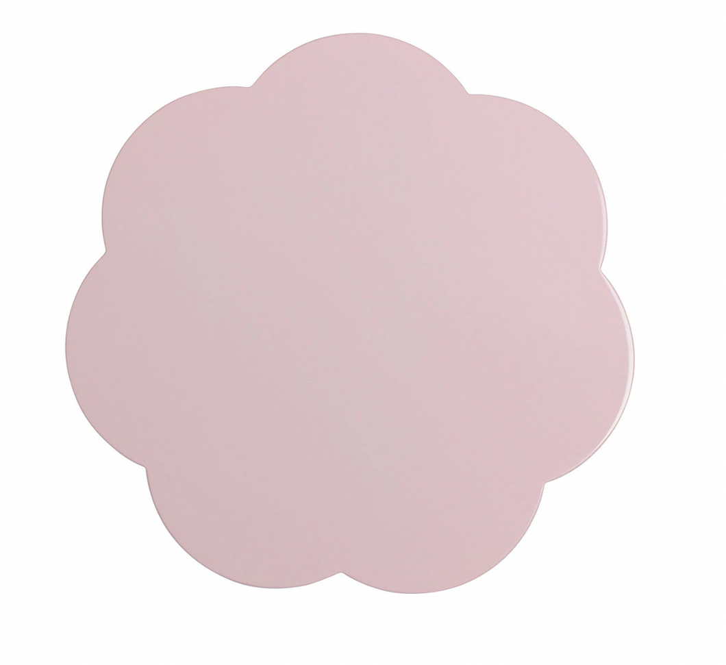 Pale Pink Lacquer Placemats by Addison Ross- Set of 4