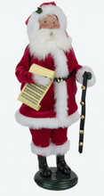 Load image into Gallery viewer, Byer&#39;s Choice Red Velvet Santa and Mrs. Claus with Sleigh Set
