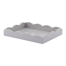 Load image into Gallery viewer, Small Scalloped Chiffon Lacquer Tray by Addison Ross
