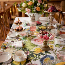 Load image into Gallery viewer, A Flower Garden European Linen Tablecloth - Extra Long Rectangular
