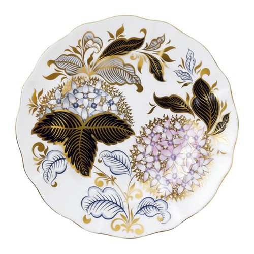 Midwinter Blue Accent Plate By Royal Crown Derby