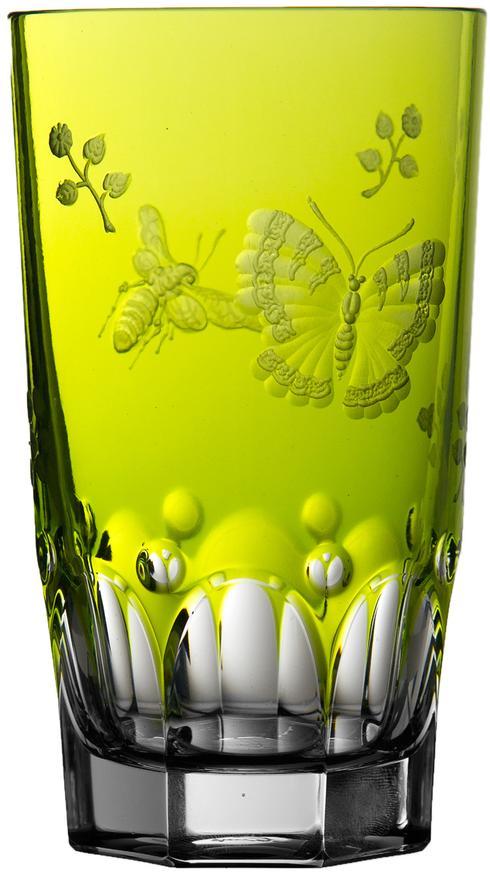 Yellow/Green Springtime Glassware By Varga